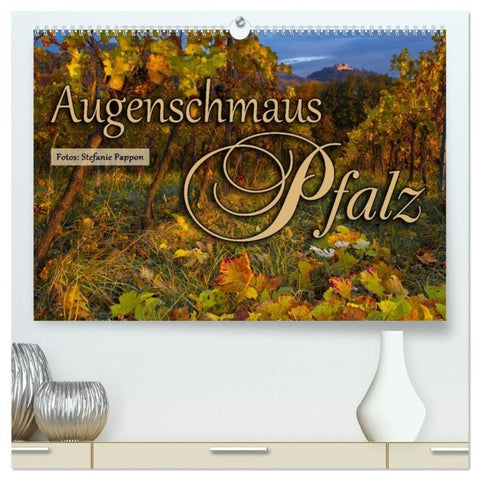 Augenschmaus Pfalz (hochwertiger Premium Wandkalender 2027 DIN A2 quer), Kunstdruck in Hochglanz