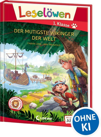 Leselöwen 1. Klasse - Der mutigste Wikinger der Welt (Großbuchstabenausgabe)