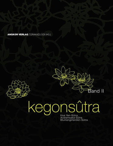 Kegon-Sutra. Band II