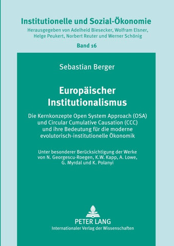 Europäischer Institutionalismus