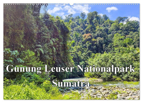 Gunung Leuser Nationalpark Sumatra (Wandkalender 2027 DIN A2 quer), CALVENDO Monatskalender