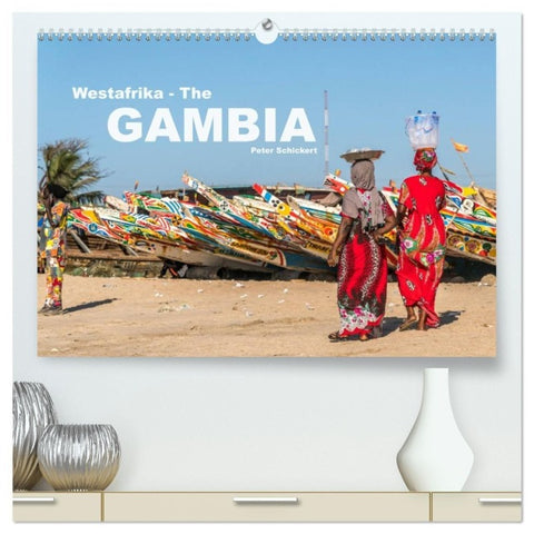 Westafrika - The Gambia (hochwertiger Premium Wandkalender 2027 DIN A2 quer), Kunstdruck in Hochglanz