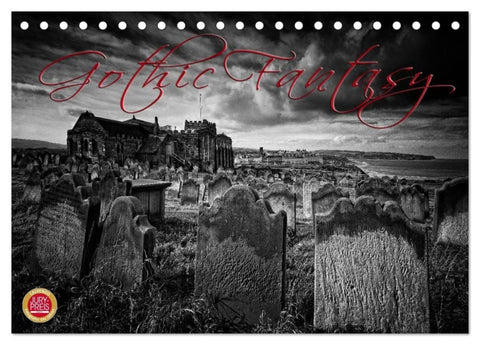 Gothic Fantasy (Tischkalender 2027 DIN A5 quer), CALVENDO Monatskalender
