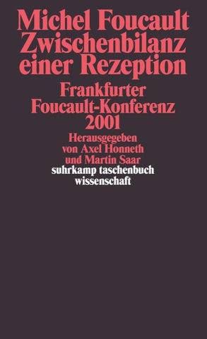 Michel Foucault. Zwischenbilanz einer Rezeption