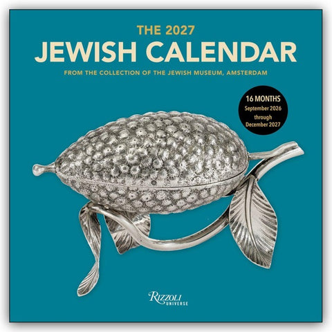 Jewish Calendar – Jüdischer Kalender 2027 – Wandkalender