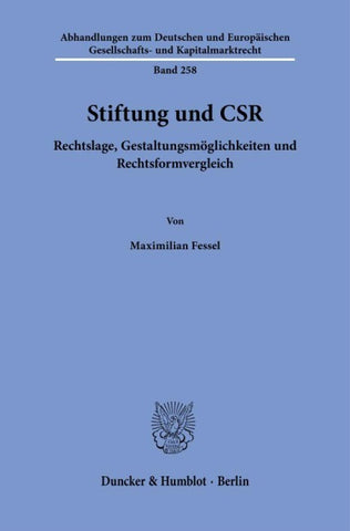 Stiftung und CSR