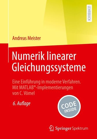 Numerik linearer Gleichungssysteme