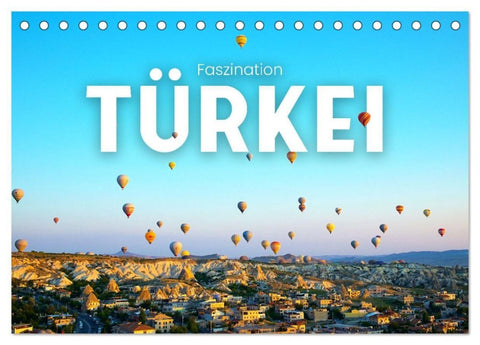 Faszination Türkei (Tischkalender 2027 DIN A5 quer), CALVENDO Monatskalender