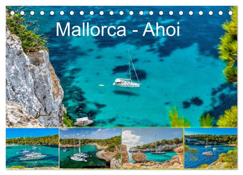 Mallorca - Ahoi (Tischkalender 2027 DIN A5 quer), CALVENDO Monatskalender