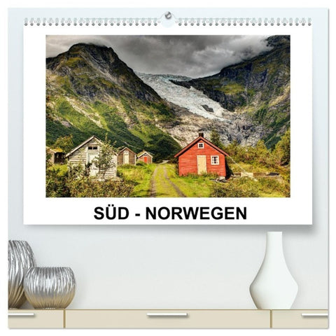 Süd - Norwegen (hochwertiger Premium Wandkalender 2027 DIN A2 quer), Kunstdruck in Hochglanz
