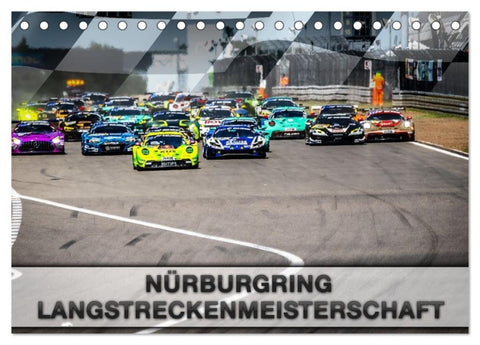 Nürburgring Langstreckenmeisterschaft (Tischkalender 2026 DIN A5 quer), CALVENDO Monatskalender