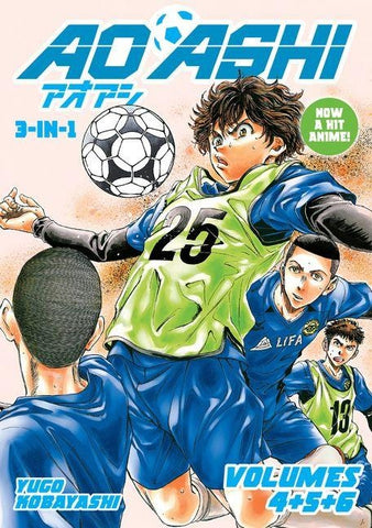 Aoashi (3-in-1 Edition) Volume 2 (Vol. 4,5,6)