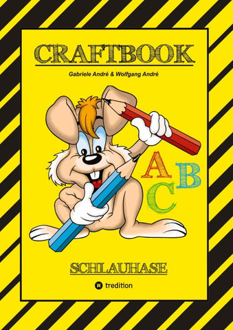 CRAFTBOOK - LESEN LERNEN - MALBUCH - BASTELBUCH - SPIELEBUCH - MOTIVATIONSÜBUNGEN - KREATIVES ZEICHNEN