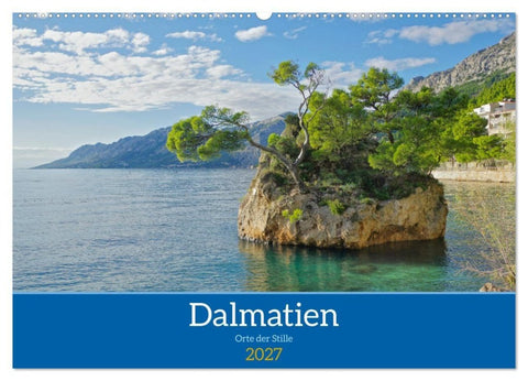 Dalmatien - Stille Orte (Wandkalender 2027 DIN A2 quer), CALVENDO Monatskalender