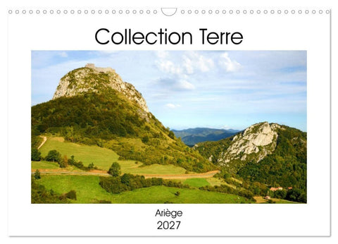 Collection Terre Ariège (Calendrier mural 2027 DIN A3 vertical), CALVENDO calendrier mensuel