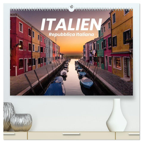 Italien - einzigartige Motive (hochwertiger Premium Wandkalender 2027 DIN A2 quer), Kunstdruck in Hochglanz