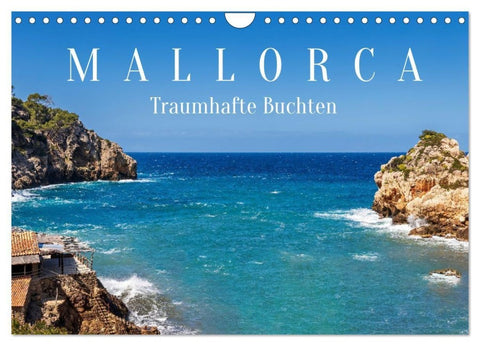 Mallorca - Traumhafte Buchten (Wandkalender 2027 DIN A4 quer), CALVENDO Monatskalender