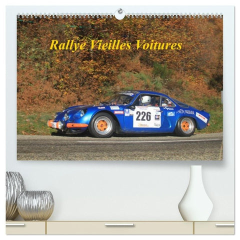Rallye Vieilles Voitures (Calendrier mural haut de gamme 2027 DIN A2 vertical), CALVENDO calendrier mensuel