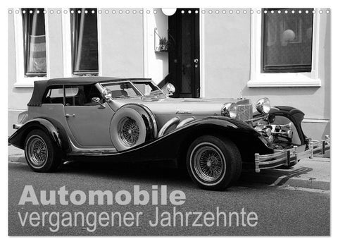 Automobile vergangener Jahrzehnte (Wandkalender 2027 DIN A3 quer), CALVENDO Monatskalender