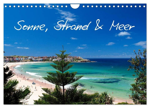 Sonne, Strand & Meer (Wandkalender 2027 DIN A4 quer), CALVENDO Monatskalender