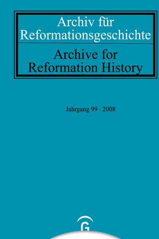Archiv für Reformationsgeschichte - Aufsatzband