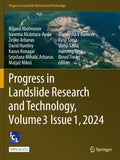 Progress in Landslide Research and Technology, Volume 3 Issue 1, 2024