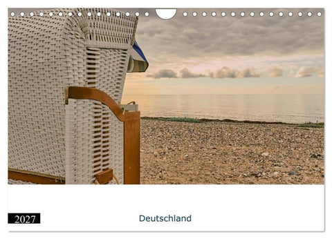 Küstenregionen Deutschland (Wandkalender 2027 DIN A4 quer), CALVENDO Monatskalender