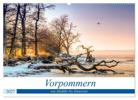 Vorpommern - von Altefähr bis Zinnowitz (Wandkalender 2027 DIN A2 quer), CALVENDO Monatskalender