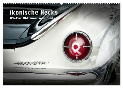 Ikonische Hecks (Wandkalender 2027 DIN A2 quer), CALVENDO Monatskalender