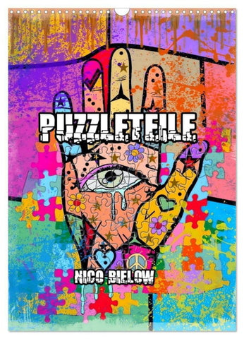 Puzzleteile (Wandkalender 2027 DIN A3 hoch), CALVENDO Monatskalender