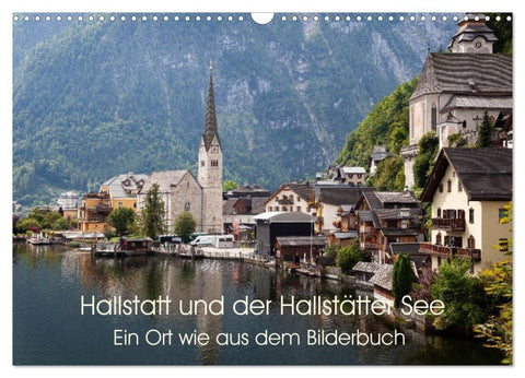 Hallstatt und der Hallstätter See (Wandkalender 2027 DIN A3 quer), CALVENDO Monatskalender