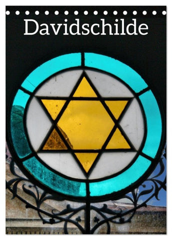 Davidschilde (Tischkalender 2027 DIN A5 hoch), CALVENDO Monatskalender