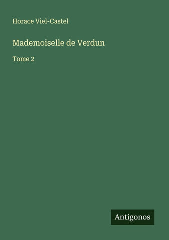 Mademoiselle de Verdun