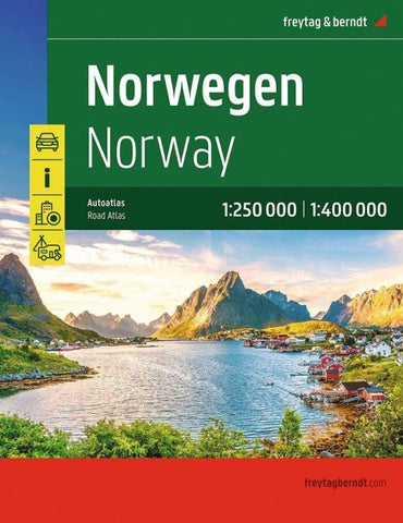 freytag & berndt Autoatlas Norwegen 1:250.000