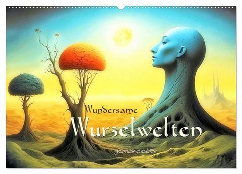 Wundersame Wurzelwelten (Wandkalender 2027 DIN A2 quer), CALVENDO Monatskalender