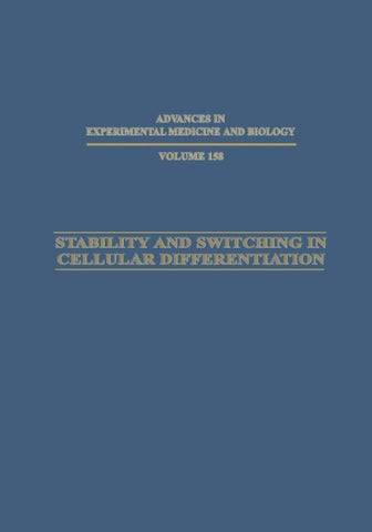 Stability and Switching in Cellular Differentiation