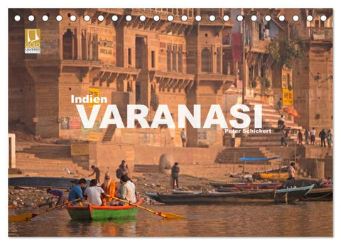Indien - Varanasi (Tischkalender 2027 DIN A5 quer), CALVENDO Monatskalender