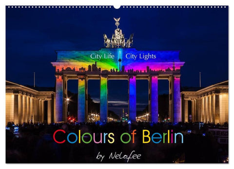 Colours of Berlin (Wandkalender 2026 DIN A2 quer), CALVENDO Monatskalender