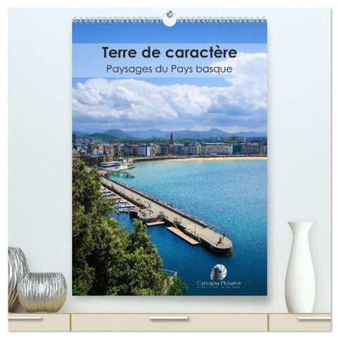 Terre de caractère - Paysages du Pays basque (Calendrier mural haut de gamme 2027 DIN A2 horizontal), CALVENDO calendrier mensuel