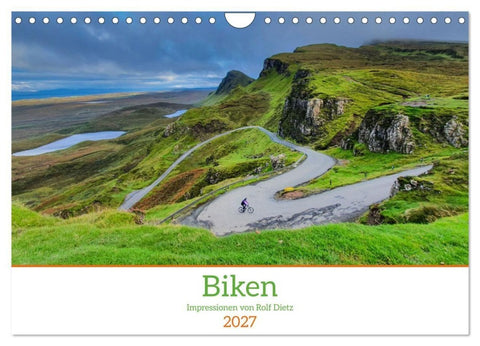 Biken - Impressionen von Rolf Dietz (Wandkalender 2027 DIN A4 quer), CALVENDO Monatskalender