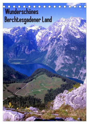 Wunderschönes Berchtesgadener Land (Tischkalender 2026 DIN A5 hoch), CALVENDO Monatskalender