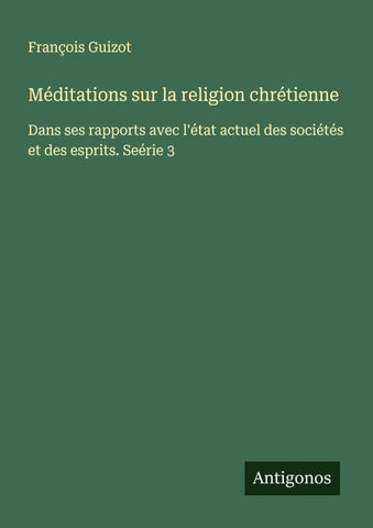 Méditations sur la religion chrétienne