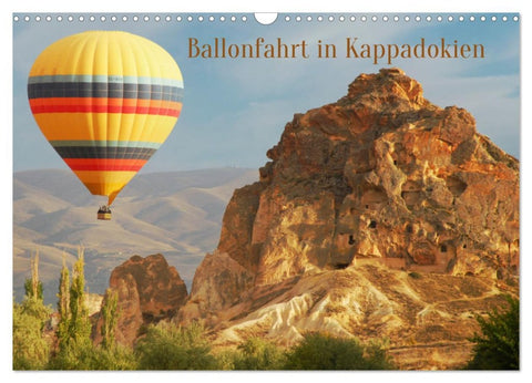 Ballonfahrt in Kappadokien (Wandkalender 2026 DIN A3 quer), CALVENDO Monatskalender