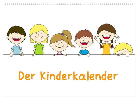 Der Kinderkalender (Wandkalender 2027 DIN A2 quer), CALVENDO Monatskalender