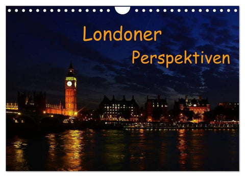 Londoner Perspektiven (Wandkalender 2027 DIN A4 quer), CALVENDO Monatskalender