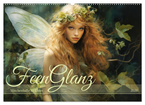 Feenglanz (Wandkalender 2026 DIN A2 quer), CALVENDO Monatskalender