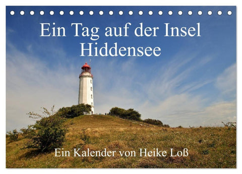 Ein Tag auf der Insel Hiddensee (Tischkalender 2027 DIN A5 quer), CALVENDO Monatskalender