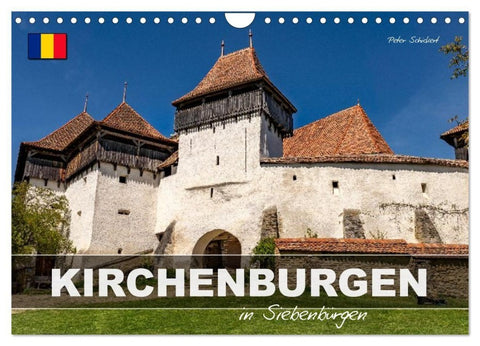 Kirchenburgen in Siebenbürgen (Wandkalender 2027 DIN A4 quer), CALVENDO Monatskalender