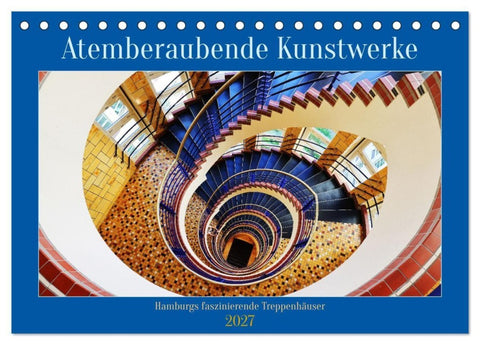 Atemberaubende Kunstwerke (Tischkalender 2027 DIN A5 quer), CALVENDO Monatskalender