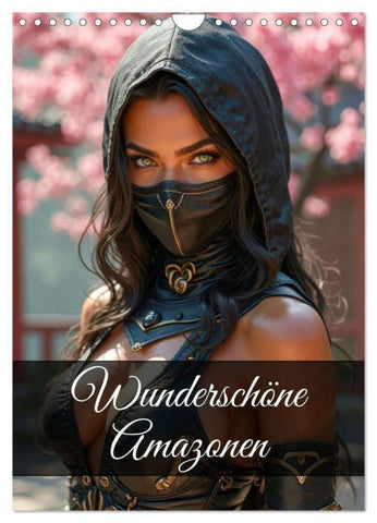 Wunderschöne Amazonen (Wandkalender 2026 DIN A4 hoch), CALVENDO Monatskalender